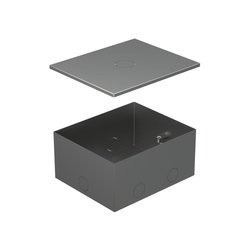 BOX/4 Металлическая коробка с крышкой для заливки в пол 159,6х133,6х75мм для люков 70040 Экопласт